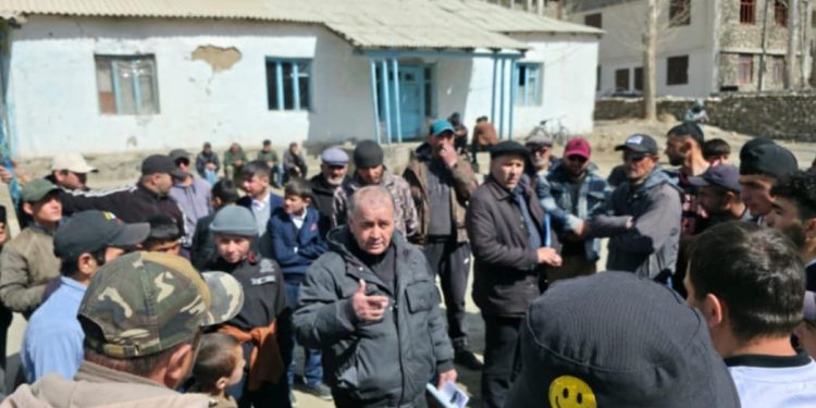 Очередная встреча с жителями Шугнонского района