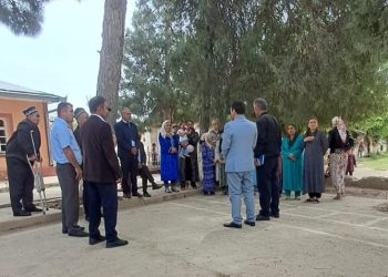 Суҳбату вохӯриҳои гурӯҳи таблиғотӣ дар деҳаи Боғи Мирон Ҷамоати деҳоти Танобчӣ ноҳияи Темурмалик