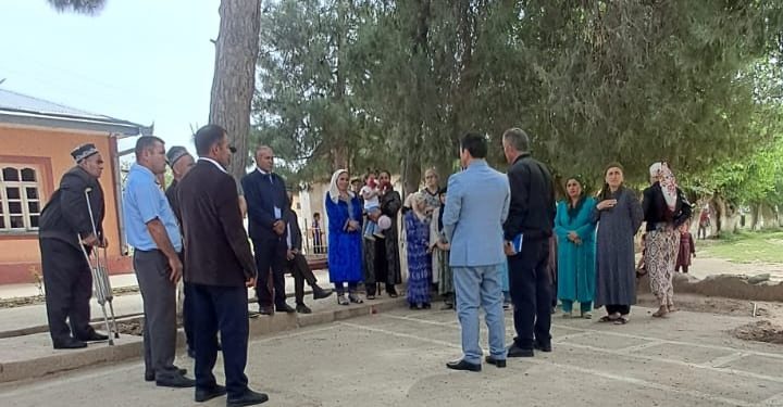 Суҳбату вохӯриҳои гурӯҳи таблиғотӣ дар деҳаи Боғи Мирон Ҷамоати деҳоти Танобчӣ ноҳияи Темурмалик