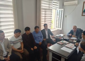 Вохӯрии навбатӣ бо муҳоҷирони ба ватан бозгашта дар шаҳри Кӯлоб