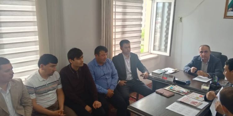 Очередная встреча с возвращающимися мигрантами в городе Кулябе