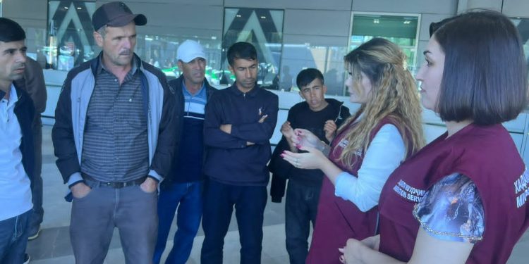 Продолжение разъяснительной работы в “Международном аэропорту города Душанбе”