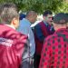 Проведение информационно-разъяснительное мероприятие с участием граждан перед Многофункциональным центром миграции