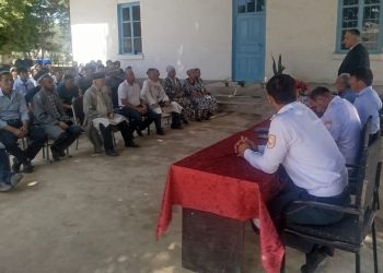 Плодотворная встреча в селе Заркамар Кубодиёнского района