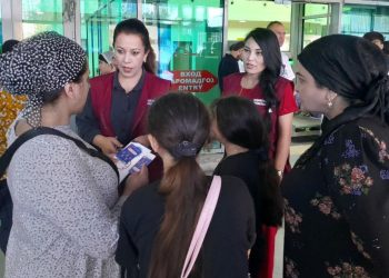 Продолжение разъяснительной  работы в “Международном аэропорту города Душанбе”