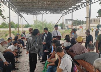 Плодотворная встреча с жителями города Бохтар