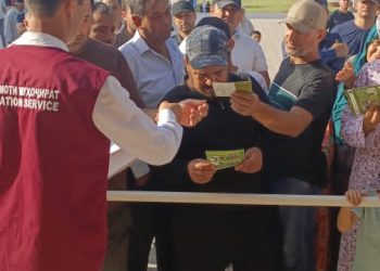 Суҳбати саривақтӣ бо волидони шаҳрвандон – муҳоҷирони меҳнатӣ дар “Фурудгоҳи байналмилалии Бохтар”