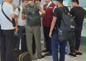Очередная встреча с гражданами в “Международном аэропорту города Душанбе”
