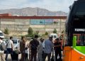 Разъяснительная работа на пассажирском терминале “Шелковый путь” в городе Худжанд