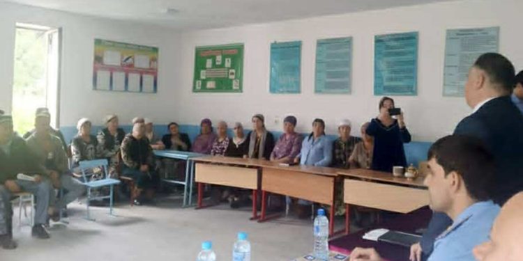 Плодотворная встреча с жителями сельского джамоата Навобод города Турсунзода
