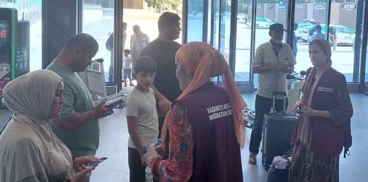 Плодотворная встреча с гражданами в «Международном аэропорту города Душанбе»