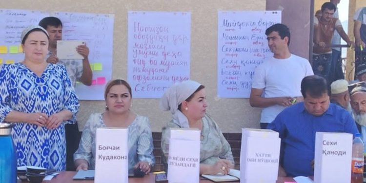 Плодотворная встреча с жителями сельского джамоата Бустон Файзободского района