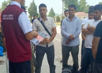 Продолжается разъяснительная работа в “Международном аэропорту Бохтар”