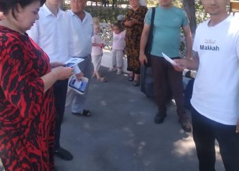 Продолжение разъяснительной работы на “Железнодорожном вокзале Худжанд”