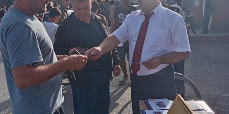 Плодотворная встреча с жителями Шахринавского района