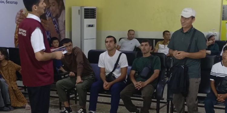 Усиление разъяснительной работы в “Международном аэропорту Бохтар”