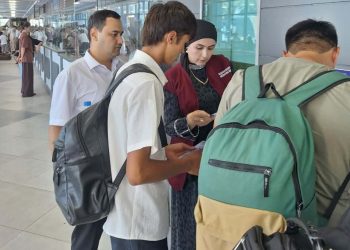 Продолжение разъяснительной работы в “Международном аэропорту города Душанбе”