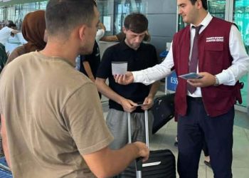 Плодотворная встреча с гражданами – трудовыми мигрантами в «Международном аэропорту города Душанбе»