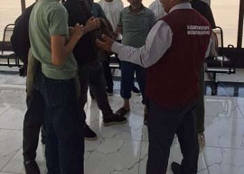 Продолжение разъяснительной работы с гражданами в “Международном аэропорту Куляб”