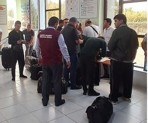 Разъяснительная работа в “Международном аэропорту Куляб”
