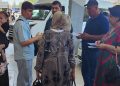 Разъяснительная работа на пассажирском терминале “Рохи Абрешим” города Худжанд