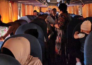 Продолжение разъяснительной работы на пассажирском терминале “Рохи Абрешим” города Худжанд