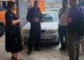 Разъяснительная работа на пассажирском терминале “Рохи Абрешим” города Худжанд