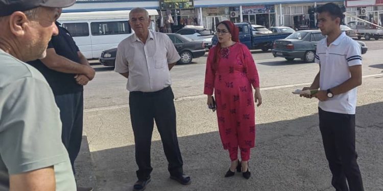 Корҳои фаҳмондадиҳи бо шаҳрвандон дар Ҷамоати шаҳраки Шайдон