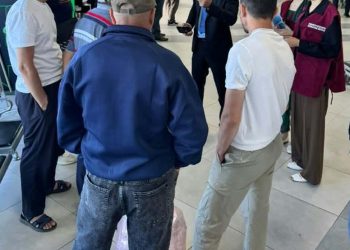 Встреча с гражданами в «Международном аэропорту города Душанбе»