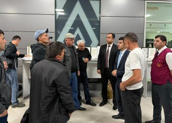 Очередная встреча с гражданами в “Международном аэропорту города Душанбе”
