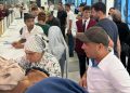 Плодотворная встреча с гражданами в “Международном аэропорту города Душанбе”