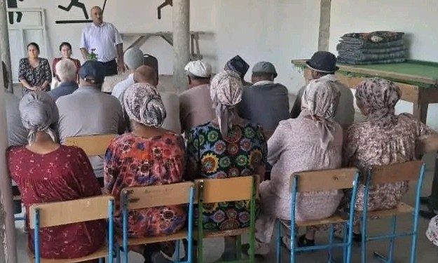 Мулоқоти навбатӣ бо сокинони деҳаи Ҳисораки Ҷамоати деҳоти Фирӯзоба