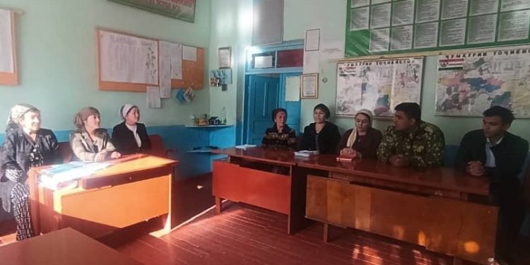 Вохӯрӣ бо сокинони Ҷамоати шаҳраки Шайдон