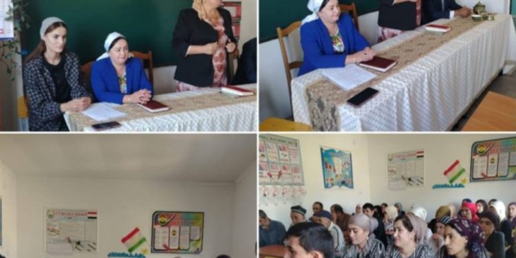 Вохӯриҳои навбатӣ бо сокинони Ҷамоати деҳоти Меҳрободи ноҳияи Файзобод